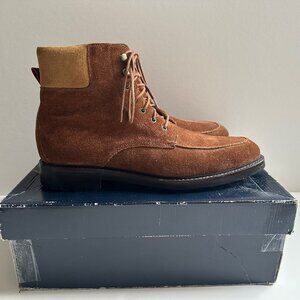 Vintage Polo Ralph Lauren Suede Norbeck Boots - Tan - Size 14D